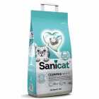 Sanicat Clumping White Unscented Cat Litter 10L