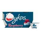 Oykos Raspberry Luxury Greek Style Yoghurt 4 x 110g
