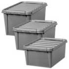 Orthex SmartStore Recycled Storage Box - Set of 3