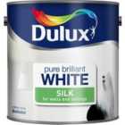 Dulux Silk Paint - Pure Brilliant White, 2.5L