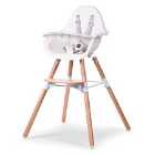 Childhome Evolu 2 Chair Natural and White