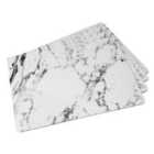 Marble Design Cork Back Placemats - Set of 4