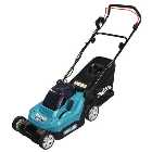 Makita DLM382PG2 LXT 18V 38cm Lawnmower with 2 x 6Ah Batteries & Twin Port Charger