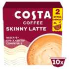 Costa Coffee Nescafe Dolce Gusto Compatible Skinny Latte 10 per pack