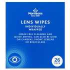 Morrisons Lens Wipes 26 Pack