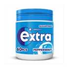 Extra Peppermint Sugarfree Chewing Gum Bottle 60 Pieces 84g