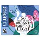 Clipper Organic Naturally Decaffeinated Tea Bags 80 per pack