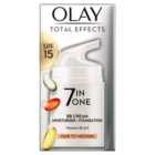 Olay Total Effects 7in1 Touch of Foundation BB Moisturiser Fair to Medium 50ml