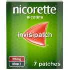 Nicorette Invisi Patch Step 1, 25 mg, 7 Patches (Stop Smoking Aid) 7 per pack