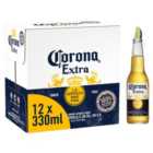Corona Extra Premium Lager Beer Bottles 12 x 330ml