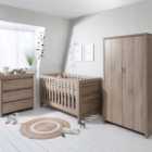 Tutti Bambini Modena 3 Piece Room Set – Oak