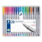 Staedtler Triplus Fineliner Coloured Pens 20 per pack
