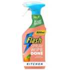 Flash Mandarin Spray Wipe & Done Cleaning Spray 800ml