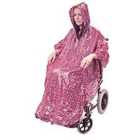Aidapt Wheelchair Poncho - Pink Polka-Dot