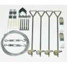 Canopia by Palram Greenhouse Anchoring Kit