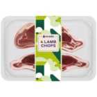 Ocado 4 Lamb Chops 340g