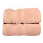 Allure Zero Twist 2 Pack Hand Towels - Blush