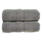 Allure Zero Twist 2 Pack Hand Towels - Dove