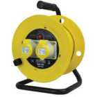 Faithfull Cable Reel 110V 25M 16A (2.5Mm Cable)