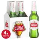Stella Artois Premium Lager Bottles 4 x 330ml