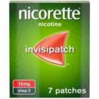 Nicorette Invisi Patch Step 2, 15 mg, 7 Patches (Stop Smoking Aid) 7 per pack