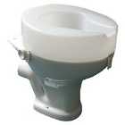 Aidapt Ashby Raised Toilet Seat - White