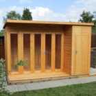 Shire Aster Summerhouse with Attached Storage Shed