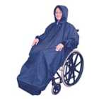 Aidapt Wheelchair Mac with Sleeves - Blue