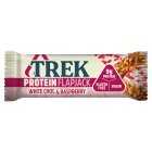 TREK Gluten Free White Choc & Raspberry Protein Flapjack, 50g