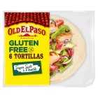 Old El Paso 6 Gluten Free Tortillas, 216g