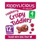 Kiddylicious Raspberry Tiddlers, 4x12g