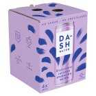 Dash Water Blackcurrant Infused Sparkling Water, 4x330ml