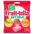 Fruit-tella Juicy Chews Bag 170g, 170g