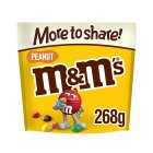 M&M's Peanut Chocolate More To Share Pouch, 220g