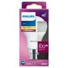 Philips LED Warm White B22 13w, each