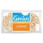 Genius Gluten Free Crumpets, 4s