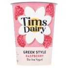 Tims Dairy Greek Style Raspberry Yogurt, 450g