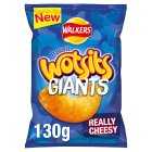 Walkers Wotsits Giants Crisps Really Cheesy Sharing Snacks, 130g