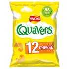 Walkers Quavers Cheese Crisps Multipack Snacks, 12x16g