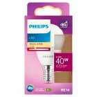 Philips LED Warm White Ball E14 5.5w, each