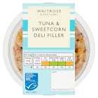 Waitrose Tuna & Sweetcorn Deli Filler MSC, 200g