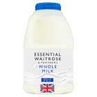 Essential British Free Range Whole Milk 1 Pint, 568ml