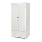 Nairn Double Wardrobe With Drawer White