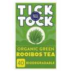 Tick Tock Organic Rooibos Green Tea Bags 40 per pack