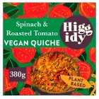 Higgidy Spinach & Tomato Quiche, 380g