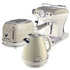 Ariete ARPK4 Vintage Toaster, Kettle and Coffee Maker Cream