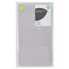 Morrisons Brushed Cotton Grey Fitted Sheet King