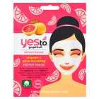 Yes To Grapefruit Vitamin C Glow Boosting Paper Mask 20ml