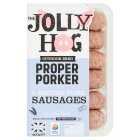 Jolly Hog 6 Proper Porkers Sausages, 400g