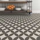 Wickes Carnaby Patterned Porcelain Wall & Floor Tile - 300 x 300mm